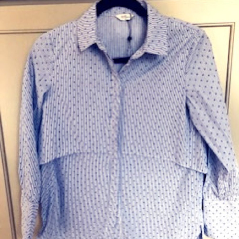 East Collective High Low 2 Layered Shirt